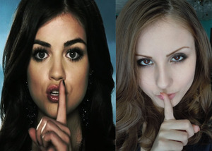 Arias look from Pretty Little Liars