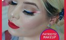 Patriotic Makeup (4th of July, Memorial Day, Labor Day) | Elba Lopez