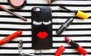 DIY Lips and Lashes Phone Case