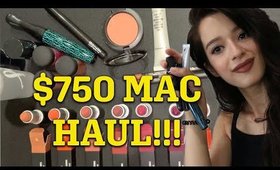 $750 MAC COSMETICS HAUL!