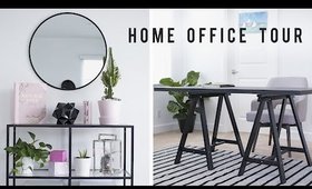 Home Office Tour + Desk Decor 2017 🏡  | ANN LE