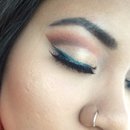 Christmas Cut Crease and Emerald Wing