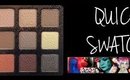 Quick Swatch - Sigma Brilliant and Spellbinding Palette