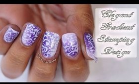 Elegant Gradient Stamping Nailart Tutorial