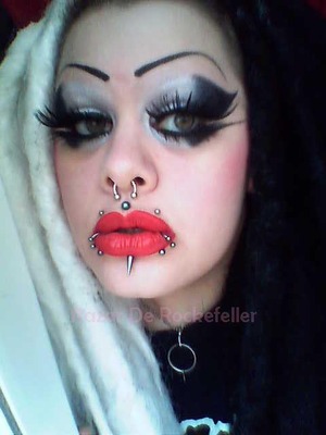 Cruella inspired makeup