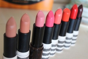 colorful lipsticks