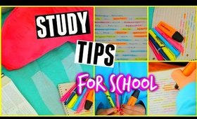 Study Tips and Tricks for School 2015