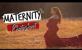 Maternity Shoot Vlog