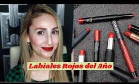 Mis Lipsticks Labiales Rojos - ELF COSMETICS , KAT VON D , CHARLOTTE TILBURY , BITE BEAUTY , RAL