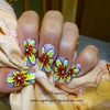 Bold Maxi Flower Summer Nail Design