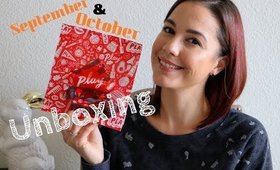 Sept & Oct Play by Sephora! Unboxing