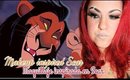 Lion King Scar Inspired Collab - Maquillaje Inspirado en Cicatris Colaboracion