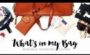 What's in my Bag | Madewell Transport Satchel