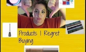 Products I Regret Buying