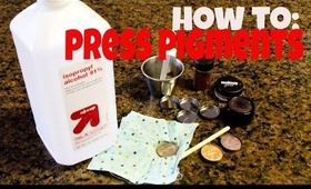 ★HOW TO: PRESS LOOSE PIGMENTS★ MRSLOLALYNN