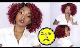 Zury Sis  Naturali Star Curly Red Wig HR-NAT 3B JETTA -SOM RT BURG