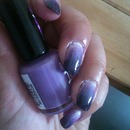 Purple Ombré Nails