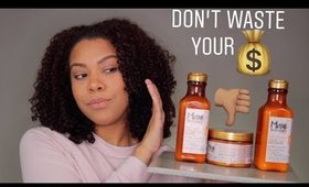 DONT waste your money!!!!! Maui Moisture Curl Quench + Coconut oil Collection Review