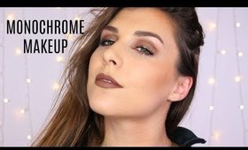 90's Monochrome Makeup Tutorial | Bailey B.