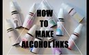 How To Make Alcohol Inks At Home & A Little Announcement | Step by Step DIY | Stephyclaws
