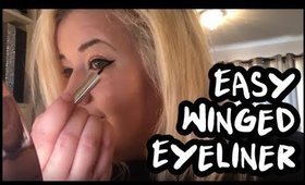 Easy Winged Eyeliner ~~ He said 'holy s**t' on live TV! 😱