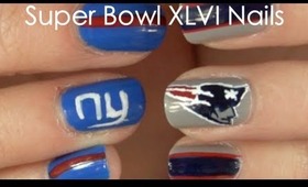 Super Bowl XLVI Nails: PATRIOTS vs GIANTS