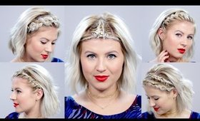 5 Braided Headbands For Short Hair | Milabu