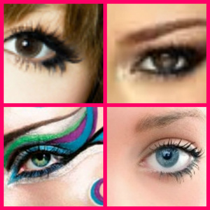 I'm going to show you guys how to do these looks 1 at a time,first the bigg cute eye,2 the smoky brown eye.3 the artistic eye.4 regular big eye. hopee u enjoy starts  on the 20th or sooner.