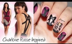 Elegant Leopard & Geometric Nails I Charlotte Russe