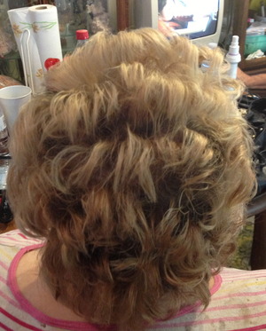 VERY Short hair up-do Bridal Looks By Christy Farabaugh 