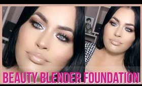 BEAUTY BLENDER FOUNDATION REVIEW + BRIDAL MAKEUP TUTORIAL!!!