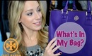 What's In My Bag? Tory Burch Robinson Tote