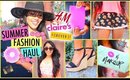 Summer Fashion Haul- F21, H&M, Adore Me & More!