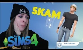 Making Skam Characters in The Sims 4: Isak
