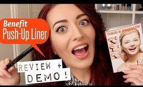 Benefit 'They're REAL! Push-Up Liner' REVIEW + DEMO!