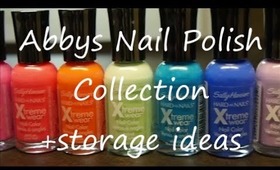 Nail Polish Collection and Storage Ideas
