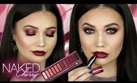 URBAN DECAY Naked Cherry Palette Tutorial + First Impressions!