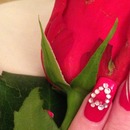 my valentines nails 