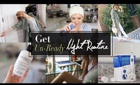 Get Un-Ready & My Night Routine | ANNEORSHINE