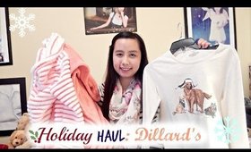 *Holiday* Haul: Dillard's (New Year's + Shopping for college!) 2015 | Maxxbeauty