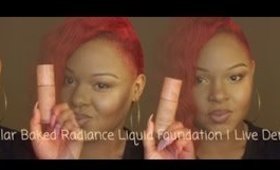 Laura Gellar Baked Liquid Radiance Foundation  | Live Demo