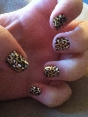 These are the minx nails I had done 