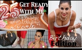 Get Ready With Me Birthday Edition featuring Urban Decay Smoked Pallete