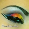 Rainbow Makeup Look. 