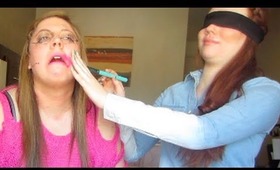 Blindfolded Makeup Challenge with Beautybaby44!