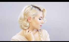 How To - Vintage Glam Short Hair Tutorial