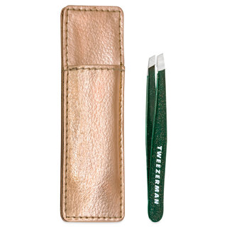 Tweezerman Enchanted Garden Mini Slant Tweezer With Case