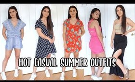 CASUAL SUMMER OUTFITS  | CUTE & COMFY