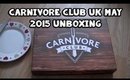 Carnivore Club UK May 2015 Unboxing & Tasting