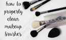 How To Clean Makeup Brushes & The Beauty Blender